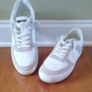 Vintage Havana White and Gray Women's Sneakers